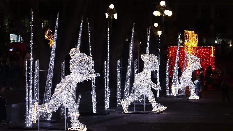 El Centro Histórico se llena de magia con las luces de la Navidad